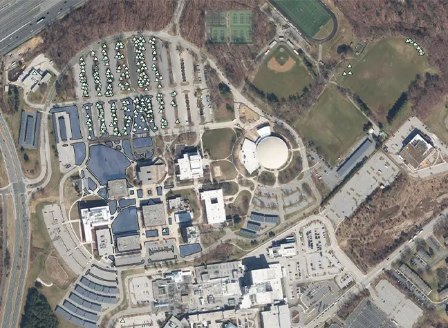 Sustainability GIS Mapping for Essex campus