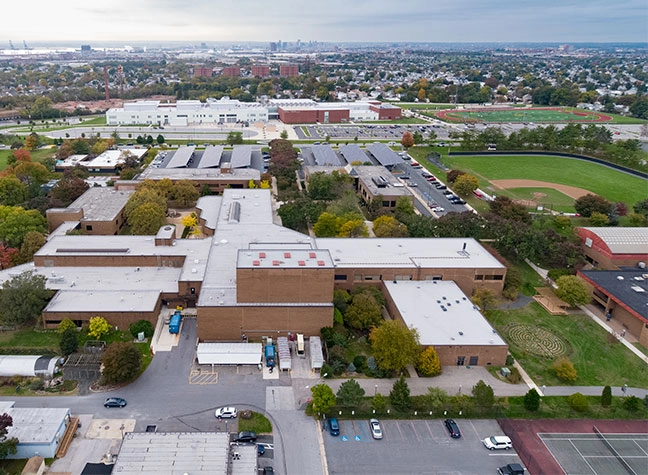 Dundalk campus aerial