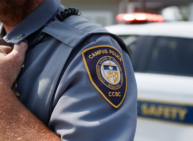 Campus safety uniform logo